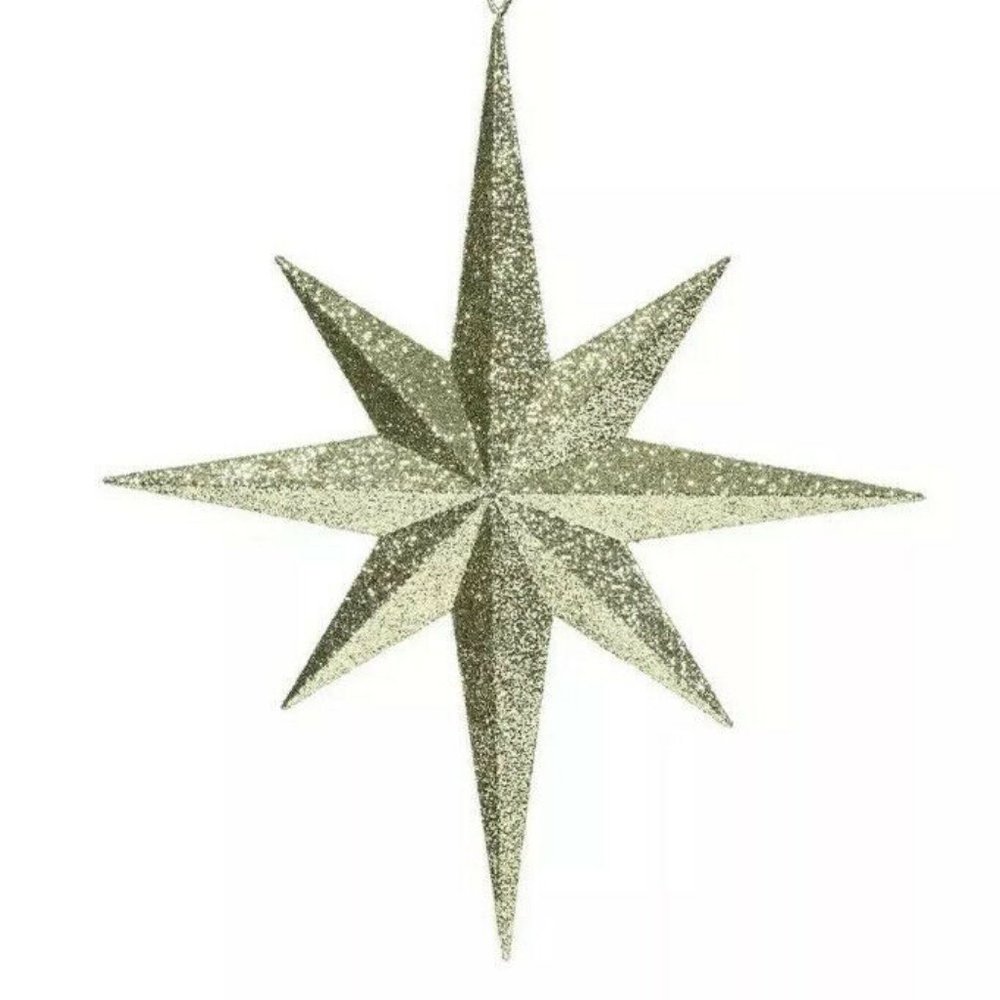 Vickerman 15.75" Champagne Star
